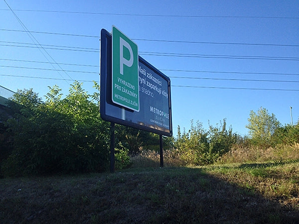 3D reklamní billboard – outdoor realizace vhodná pro kampaně, výstavy a eventy