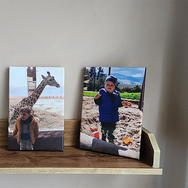 Fotoobraz na plátně z vlastní fotografie – canvas tisk jako dekorace a dárek na míru