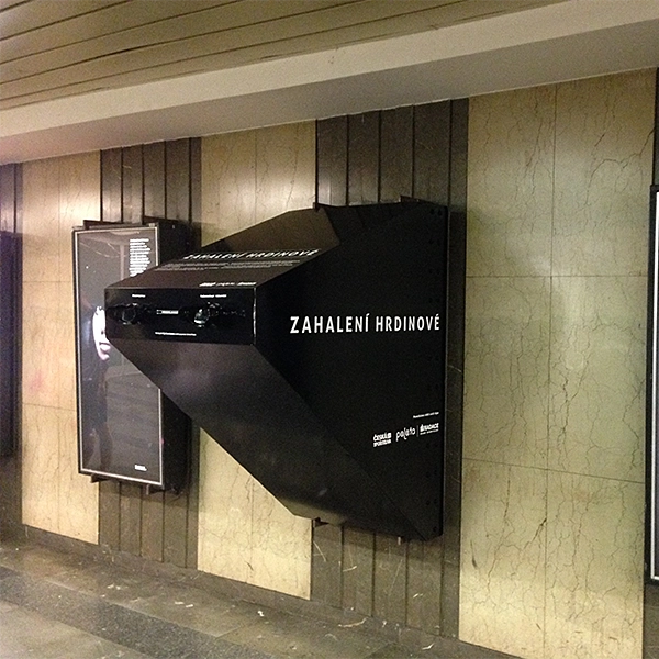 promo instalace marketingová expozice