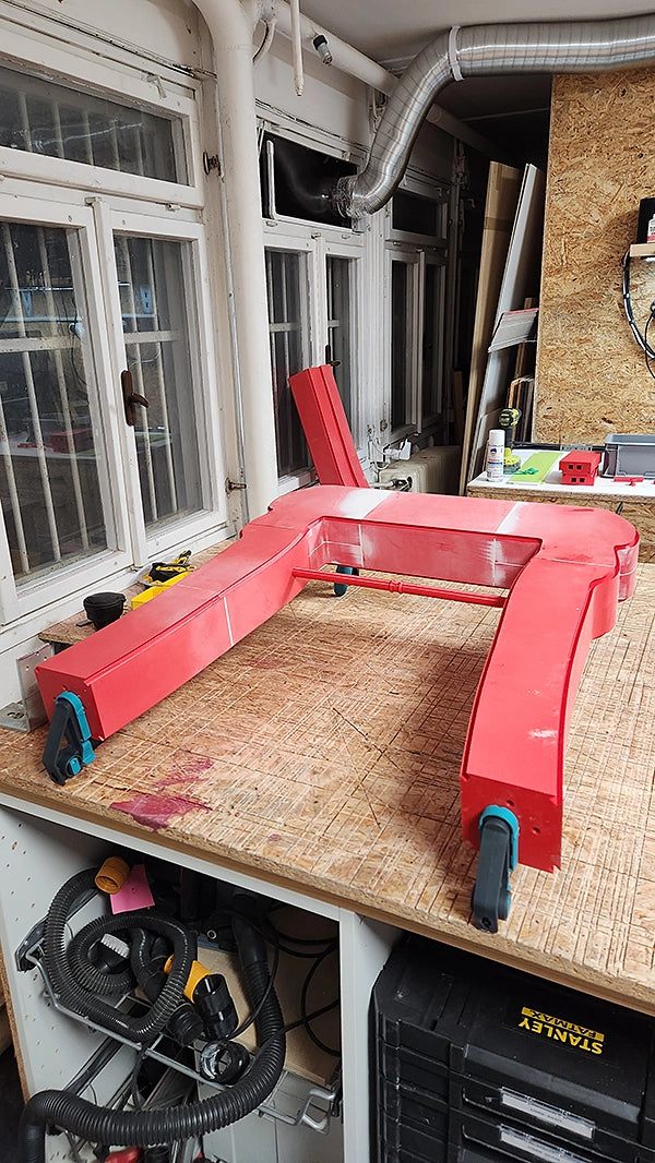 výstavní expozice světelná instalace Coca Cola